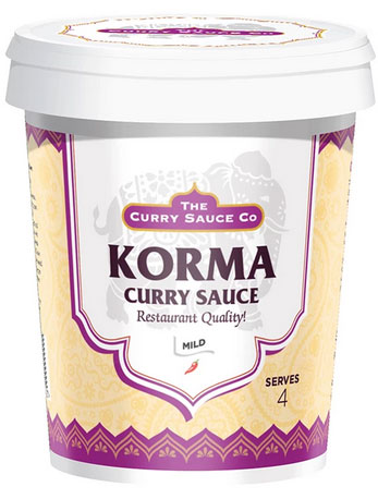 Korma Curry Sauce